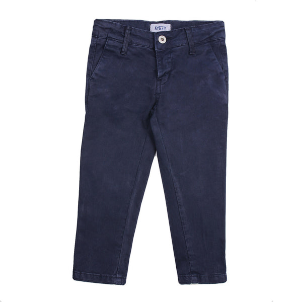 AYGEY Boys Navy Blue Trousers