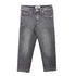 AYGEY Boys Slim Fit Grey Jeans With Leg Scratches