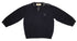 Armani Baby Boys Navy Blue and Grey Jumper With Logo