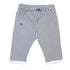 Daniele Alessandrini Boys Blue and White Striped Trousers