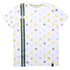 Daniele Alessandrini Boys White T-shirt With Multicolour Fantasy