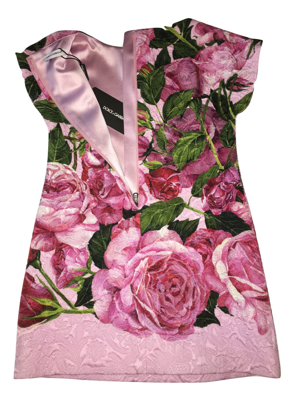 Dolce & Gabbana Girls Flower Dress