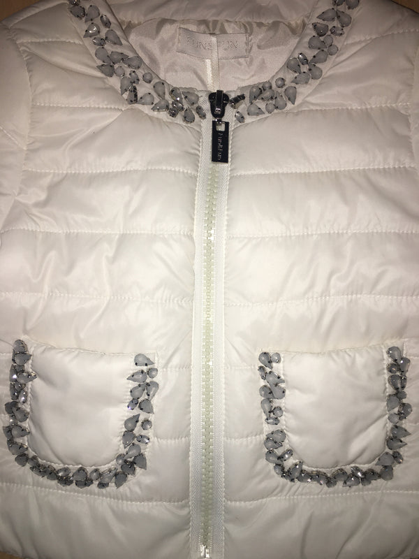 Fun Fun Girls White Padded Jacket