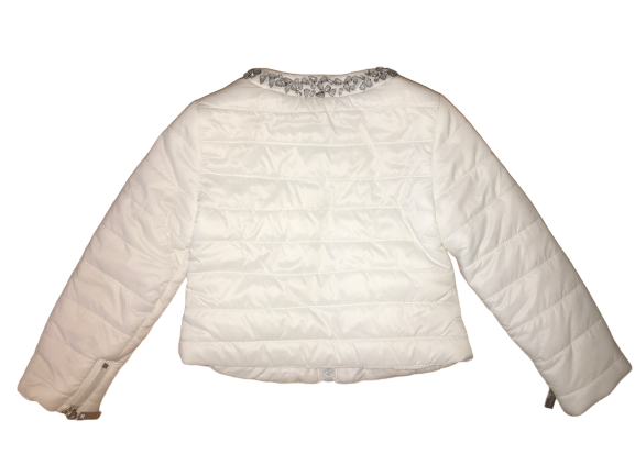 Fun Fun Girls White Padded Jacket