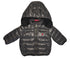 Ferrari Baby Boys Padded Grey Jacket With Removable Hoodie