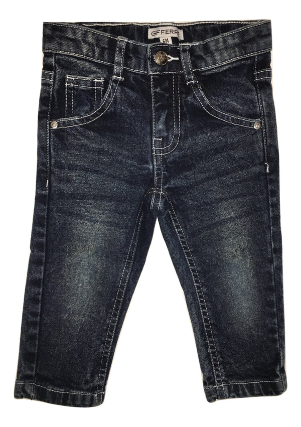 Gianfranco Ferre'  Boys Blue Jeans With Logo