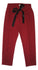 Gaialuna Girls Red Trousers With Front Black Ribbon