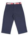 Gaialuna Girls Casual Blue Trousers With Side Stripes