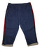 Gucci Boys Blue Trousers with Red and Navy Side Stripes