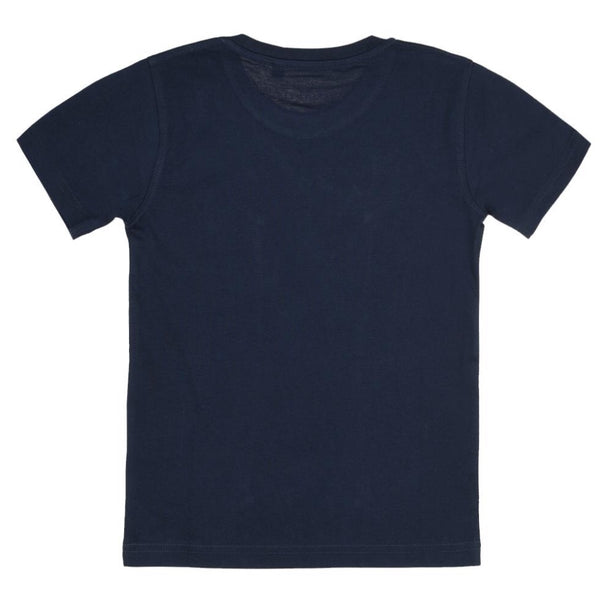 HARMONT & BLAINE Boys T-Shirt Navy Blue With Front Bla Bla Print
