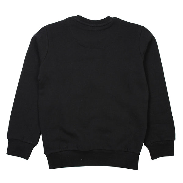 Harmont & Blaine Boys Black Jumper With Front Logo