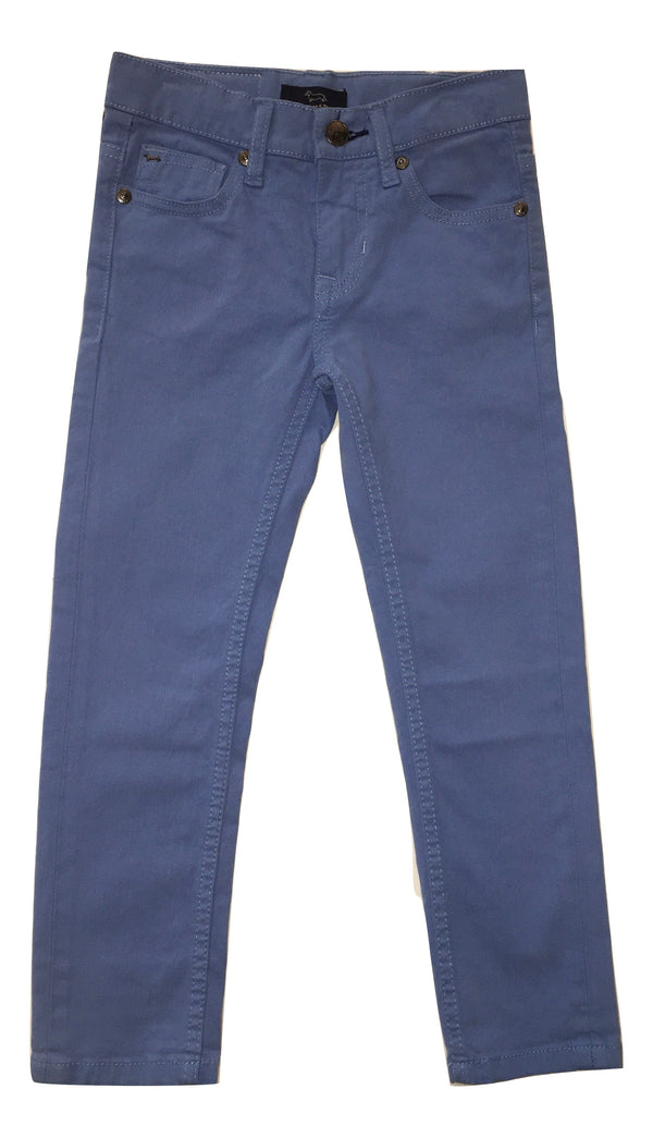 Harmont & Blaine Boys Light Blue Trousers With Logo