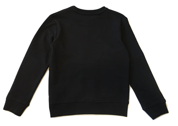 John Richmond Boys Black Sweater With Front Logo