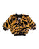 Kenzo Girls Tan Tiger Print Faux Fur Jacket