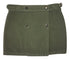 Le petit coco Girls Green Military Skirt