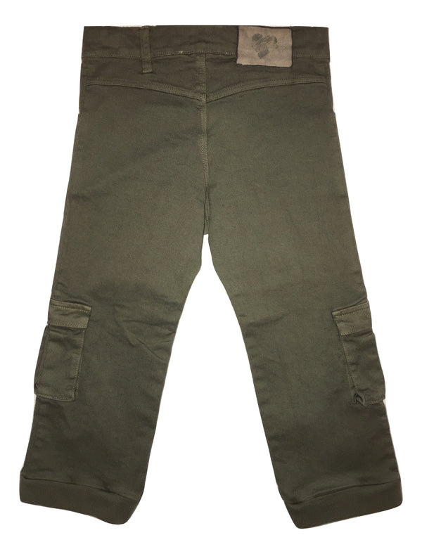 Le petit coco Boys Military Green Trousers