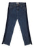 Pinko Girls Blue Jeans With Navy Blue Side Stripes