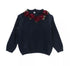 LE BEBE Baby Girl Cashmere & Wool Jumper Embellished With Roses