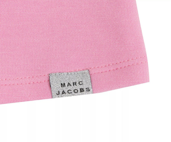 LITTLE MARC JACOBS Girls Pink Dress With Sequins