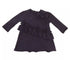 LE BEBE Baby Girl Shift Dress With Ruffle Trim And Bow With Logo