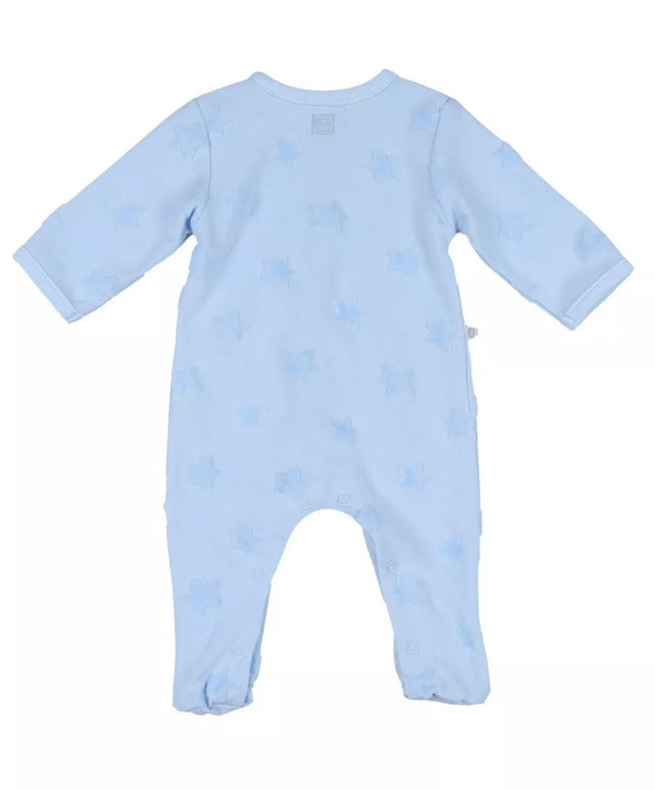 ABSORBA Boys Light Blue Babygrow With Star Pattern