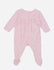 ABSORBA Baby Girl Light Pink Babaygrow With Logo 100% Cotton