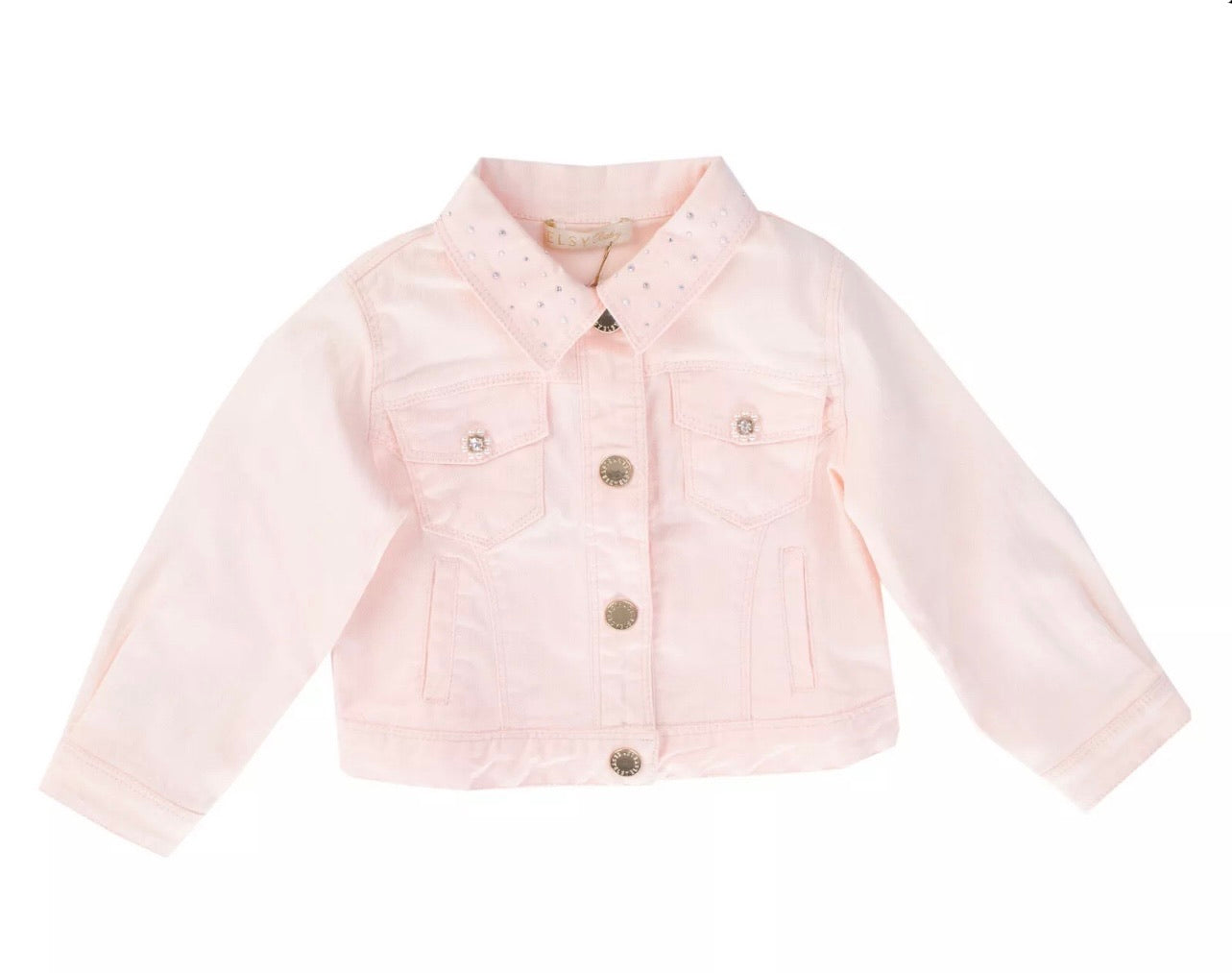Buy FOREVER 21 Men Pink Solid Denim Jacket online | Looksgud.in