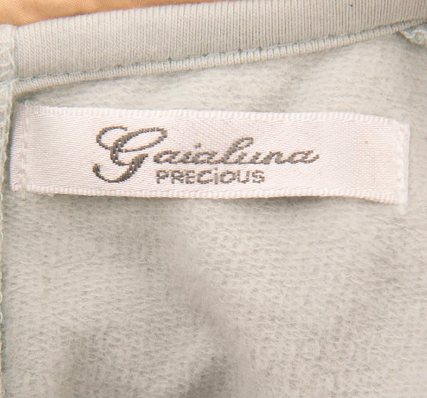 GAIALUNA PRECIOUS A-Line Collared Dress With Plated Trim Layer