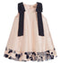 HUCKLEBONES LONDON Girls Pink & Navy Blue Dress