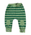 UBANG Baby Stripped Green Soft Organic Bottoms