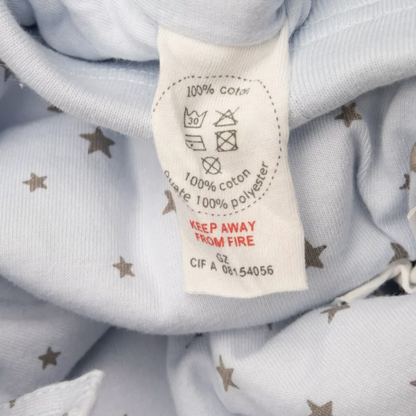 ABSORBA Light Blue Baby Top & Trousers Set With Stars