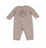 FRUGOO MINIMINI Grey Babygrow With Front Smiley Face