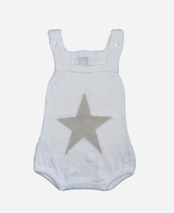 MINUTUS Barcelona Baby Star Romper 100% Cotton
