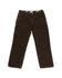 ARMANI JUNIOR Brown Trousers With Logo