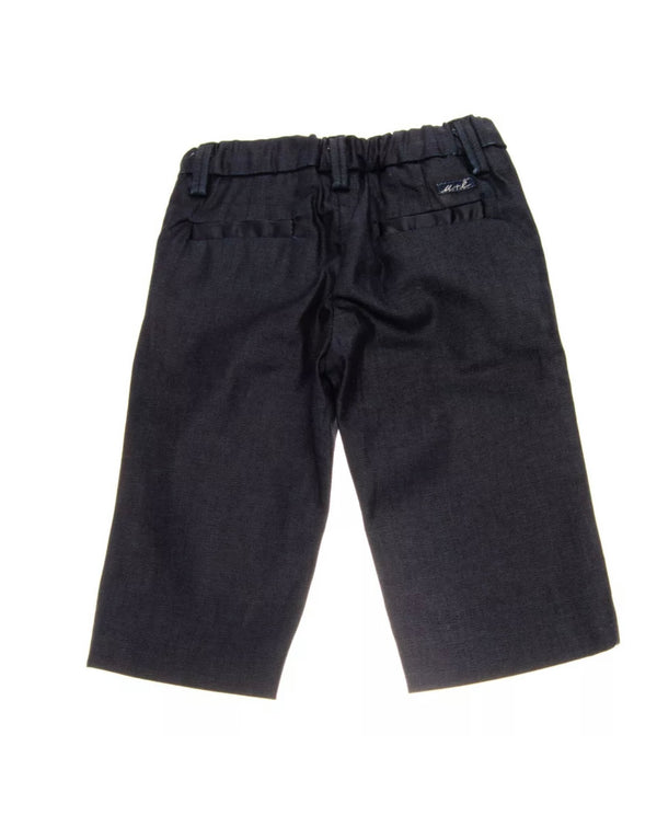 U+E Baby Boys Dark Blue Trousers Jeans With Back Logo