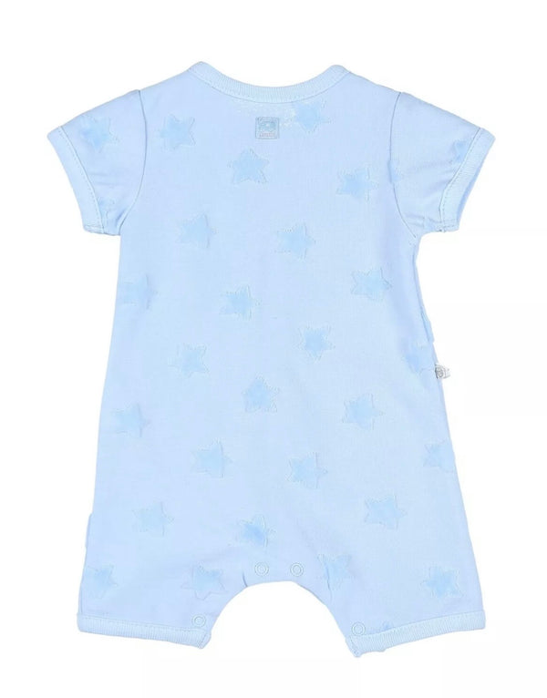 ABSORBA Light Blue Baby Romper With Stars