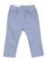 EDDIE PEN Boys Skinny Light Blue Trousers With Logo