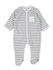 ABSORBA Baby Stripped Chenille Babygrow With Pocket