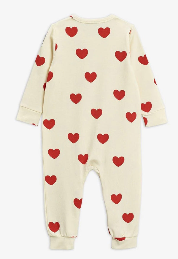 MINI RONDINI Hearts Babygrow