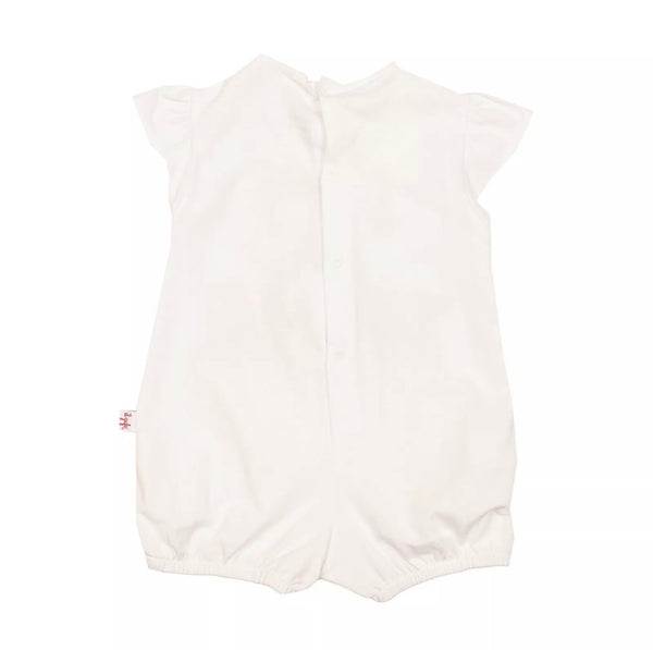 IL GUFO Baby Girl Romper With & Pink With Logo