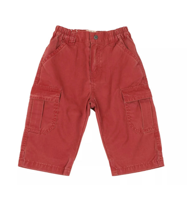 TIMBERLAND Boys Cargo Trousers With Pockets & Logo