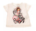 ROBERTO CAVALLI Baby Girl T-Shirt With 'High Five' Design