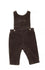 LARANJINHA Baby Grey Corduroy Dungarees Trousers