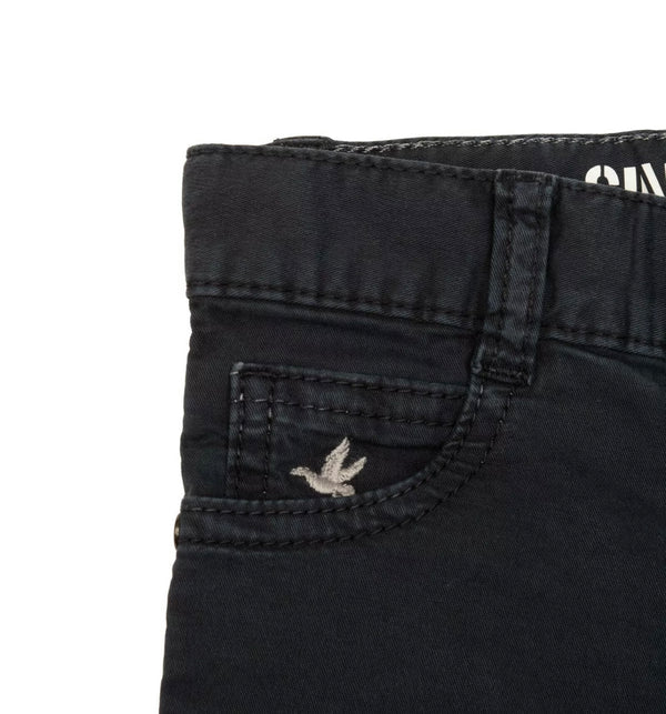 BROOKSFIELD Boys Navy Blue Skinny Trousers With Logo