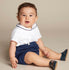 Ancar Baby Set Linen Shorts And Cotton Shirt