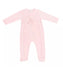 ABSORBA Baby Girl Chenille Light Pink Babygrow With Heart & Birds