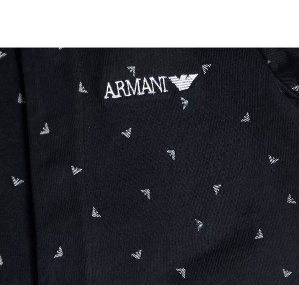 ARMANI Baby Set Romper & Bib & Bag With Logo