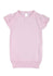 BEBEBO Baby Girl Light Pink Dress With Sleeves Ruffle Trim