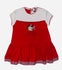MONNALISA Baby Girl White / Red Dress