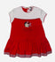MONNALISA Baby Girl White / Red Dress